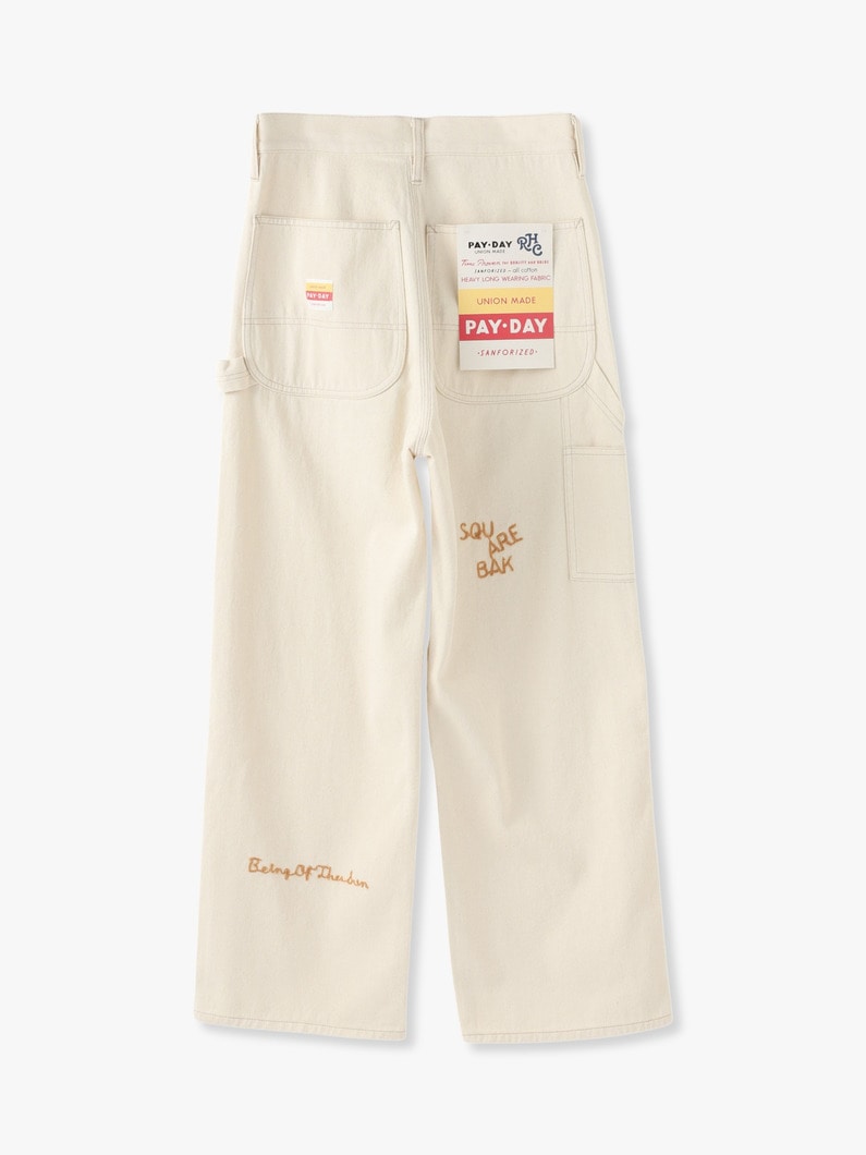 Embroidery Painter Pants 詳細画像 ivory 6