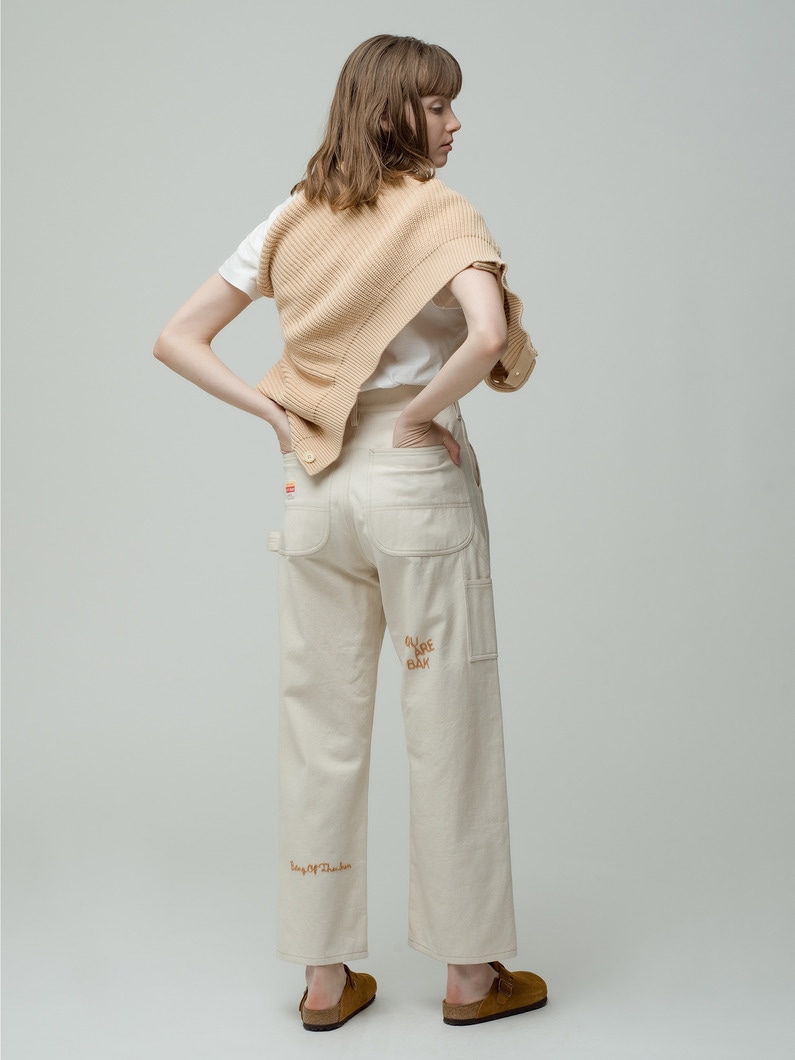 Embroidery Painter Pants 詳細画像 ivory 3