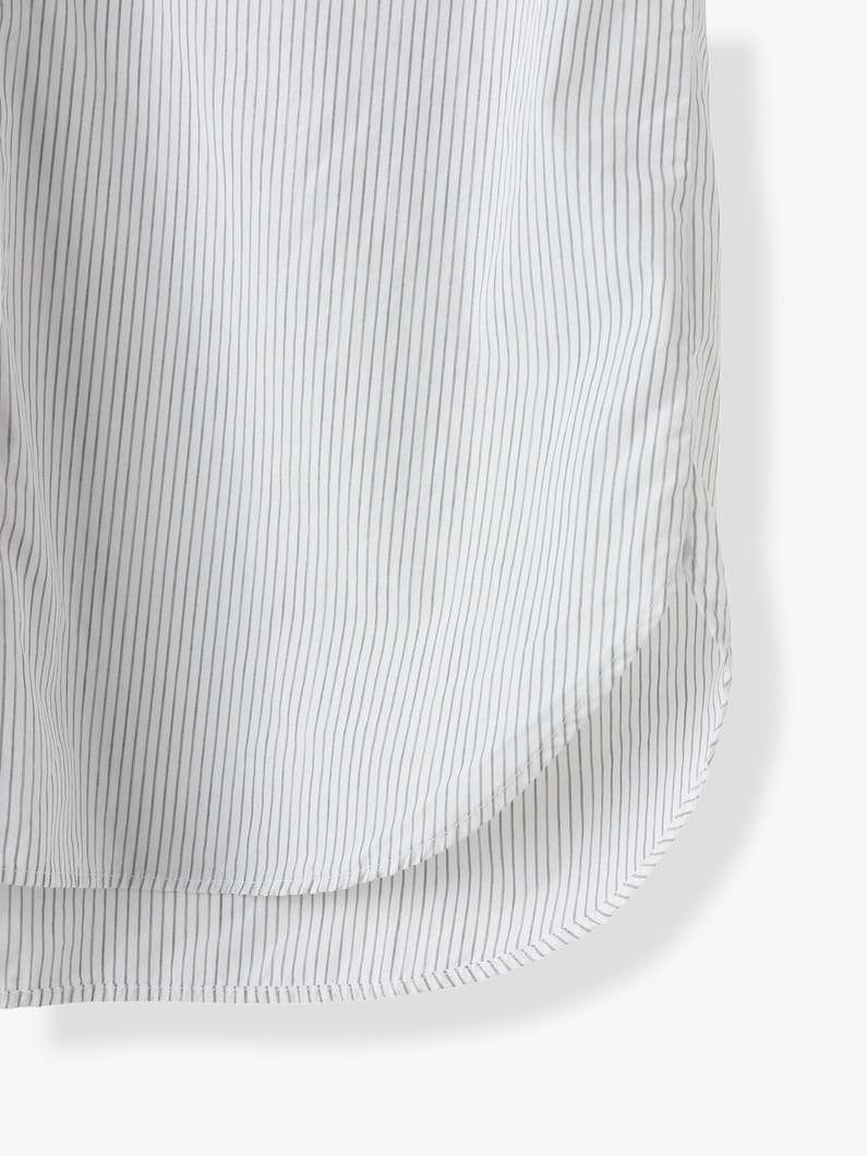 Joedy Boyfriend Button Up Striped Shirt 詳細画像 gray 6