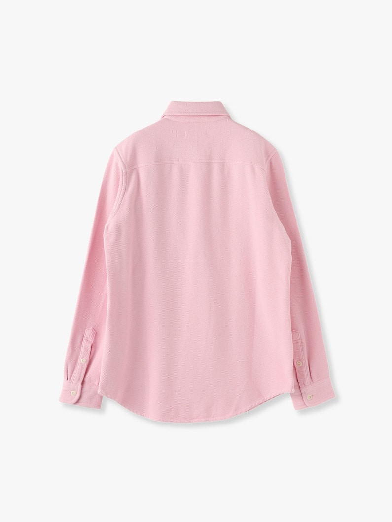 Chroma Blanket Shirt (pink/light blue/women) 詳細画像 pink 4