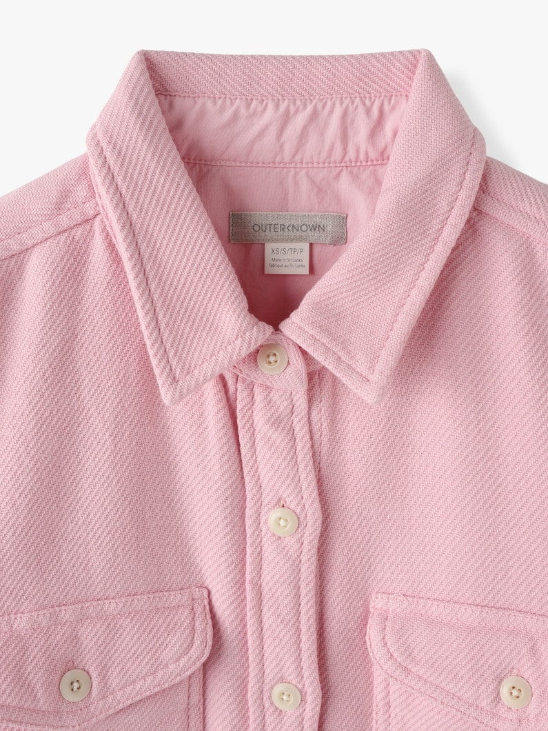 Chroma Blanket Shirt (pink/light blue/women) 詳細画像 pink 5