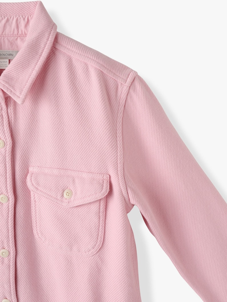Chroma Blanket Shirt (pink/light blue/women) 詳細画像 pink 6