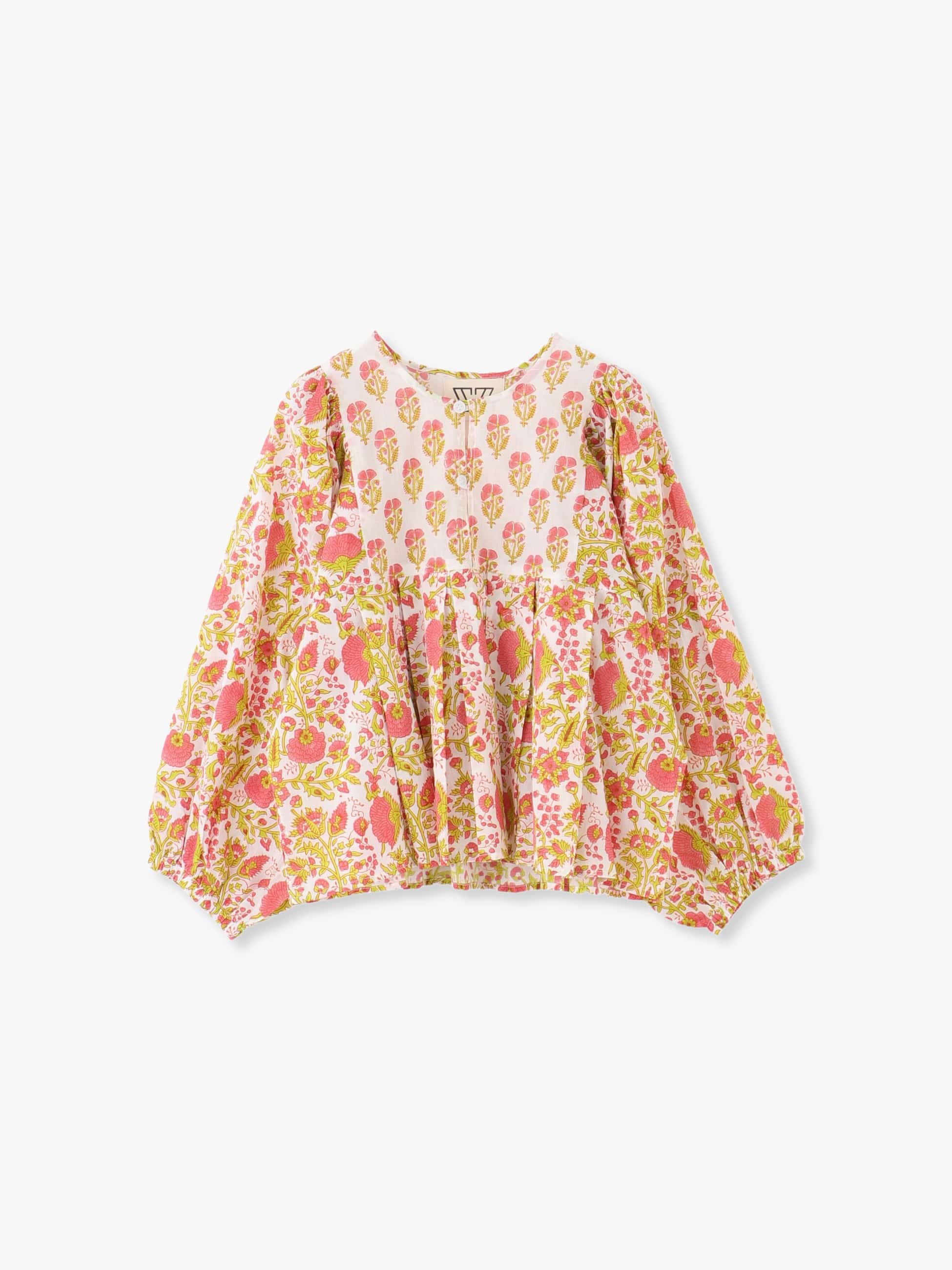 Eva Padra Print Blouse｜SZ Blockprints(エスゼット ブロックプリント