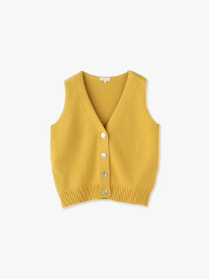 Jayna Organic Cotton Vest 詳細画像 yellow