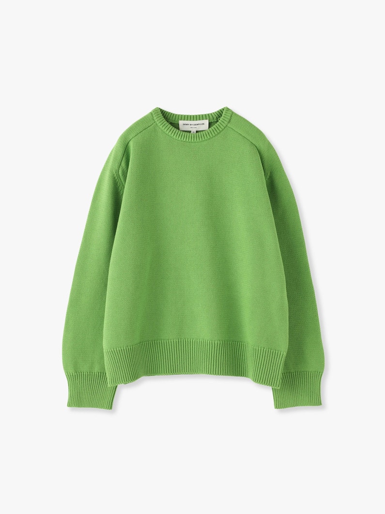 Jude Oversized Knit Pullover 詳細画像 green 4