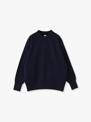 Suvin Cotton Smooth Knit Pullover 詳細画像 navy