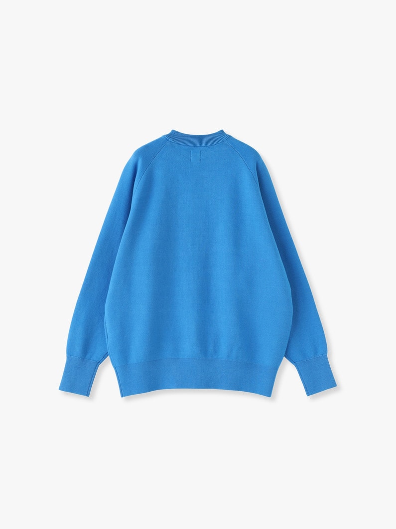 Suvin Cotton Smooth Knit Pullover 詳細画像 navy 2