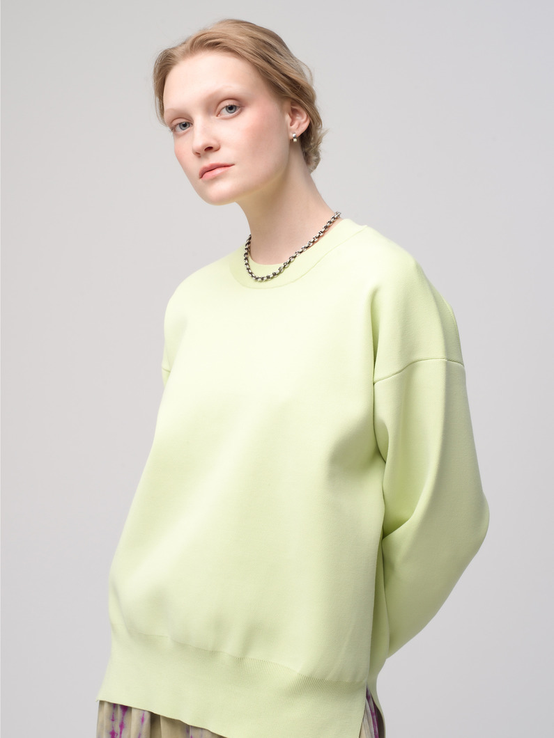 Smooth Knit Pullover 詳細画像 yellow 1