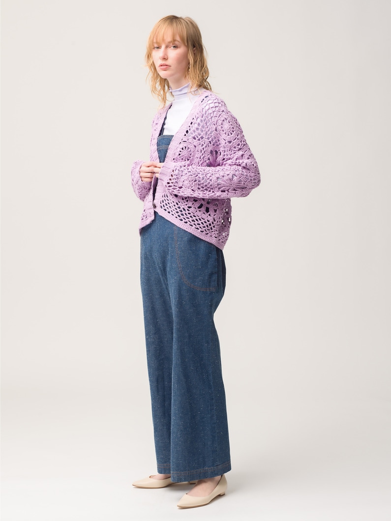 Random Crochet Cardigan 詳細画像 lavender 3