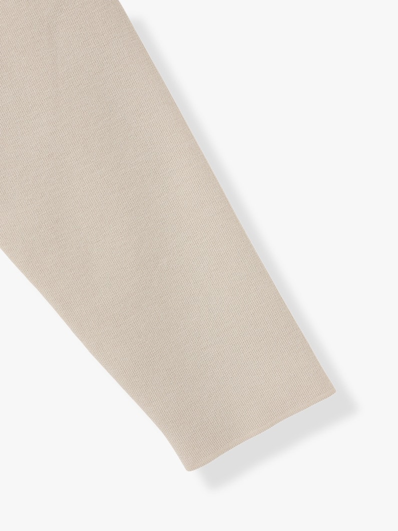 Cotton Silk Knit Jacket Top (beige) 詳細画像 beige 8