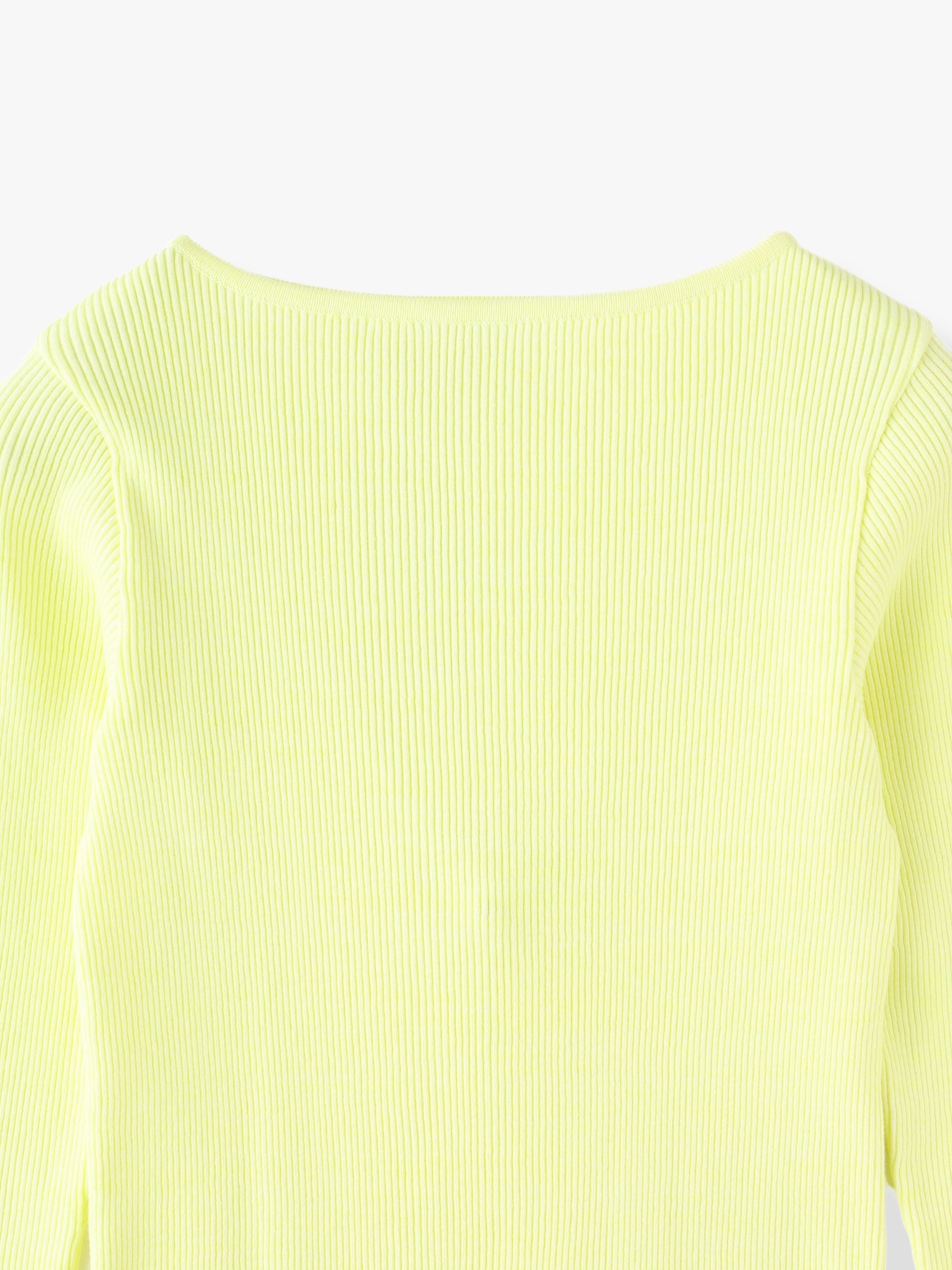 Giza Boat Neck Pullover (light yellow / light blue)｜AURALEE 
