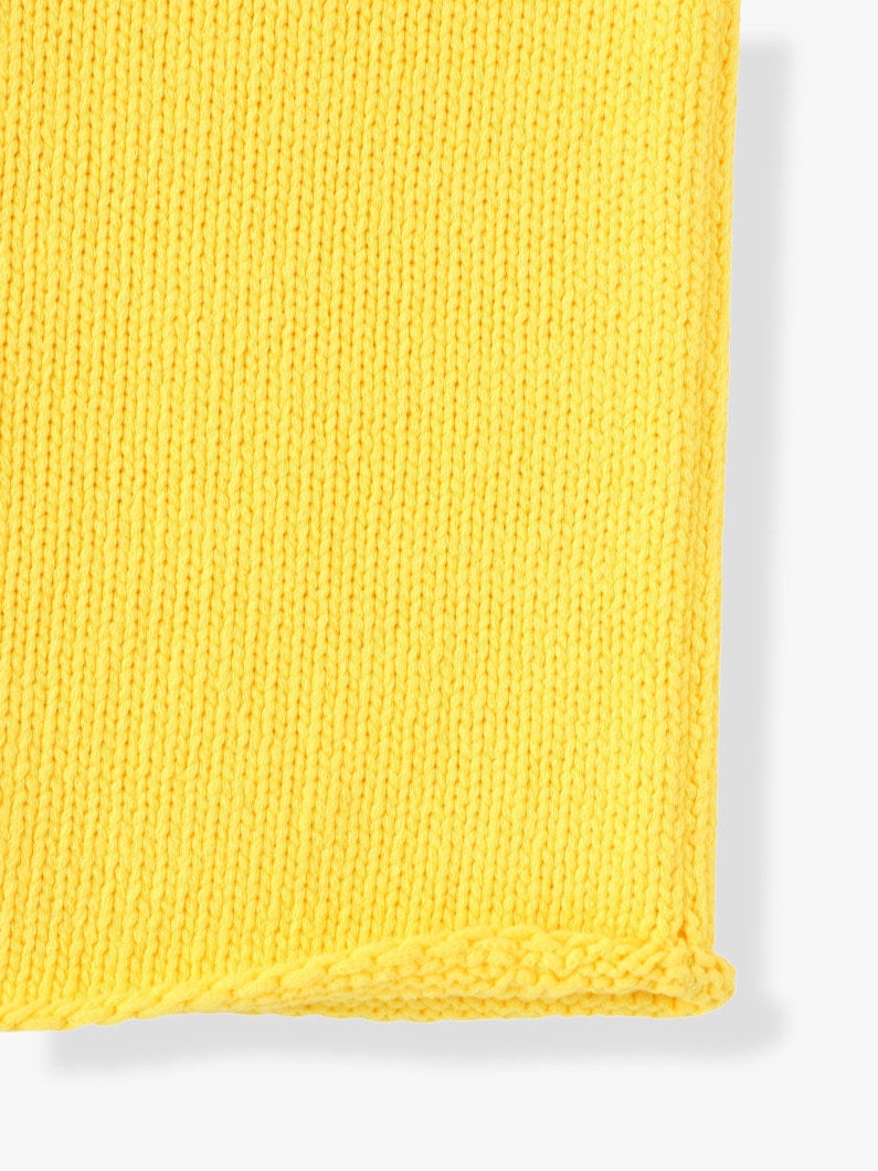 Sleeveless Turtle Neck Knit Top 詳細画像 yellow 6