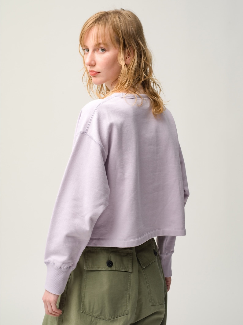 Cropped Sweat Shirt 詳細画像 lavender 2