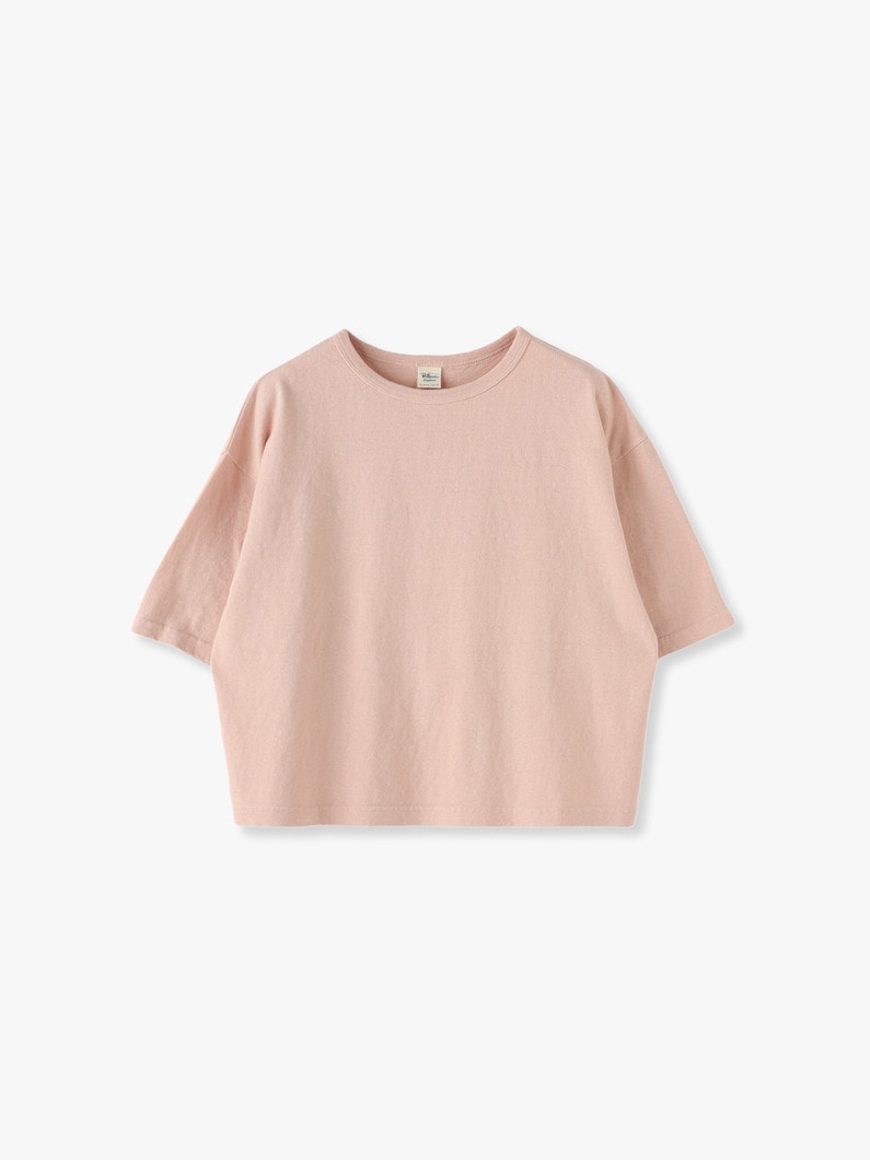 Garment Dyed Wide Tee 詳細画像 pink 1