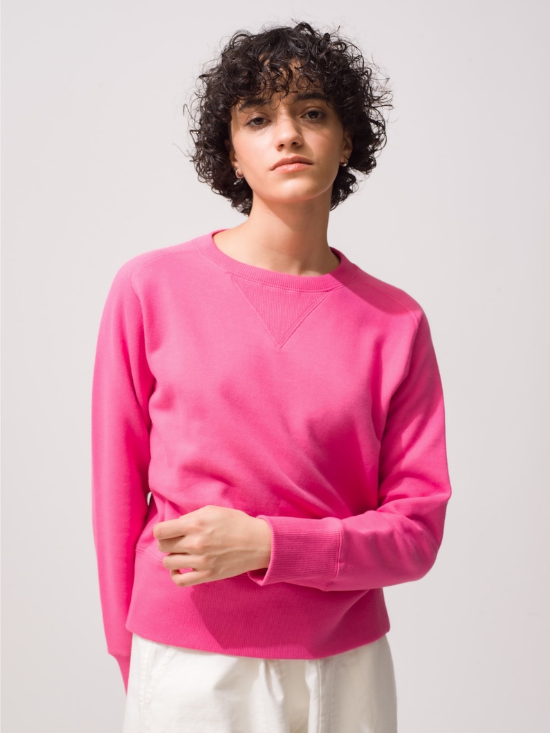 Freedom Sleeve Sweat Shirt (dark pink) 詳細画像 dark pink 1