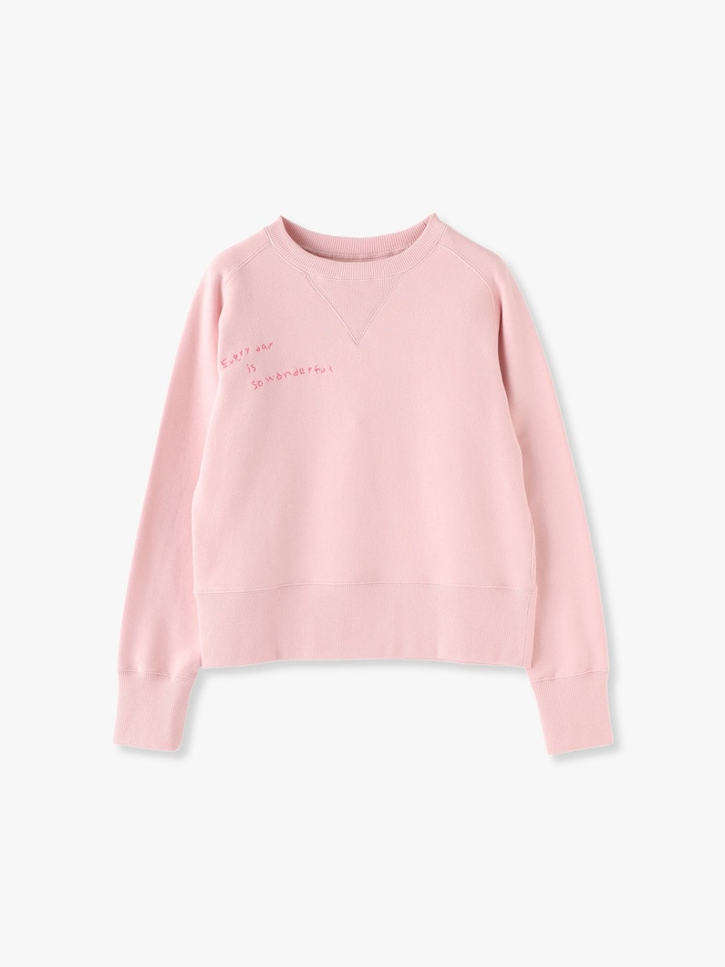 Freedom Sleeve Sweat Shirt (light pink) 詳細画像 light pink 4