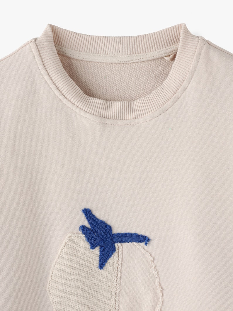 Piazza Ultra Fruit Patch Sweat Pullover 詳細画像 ivory 5