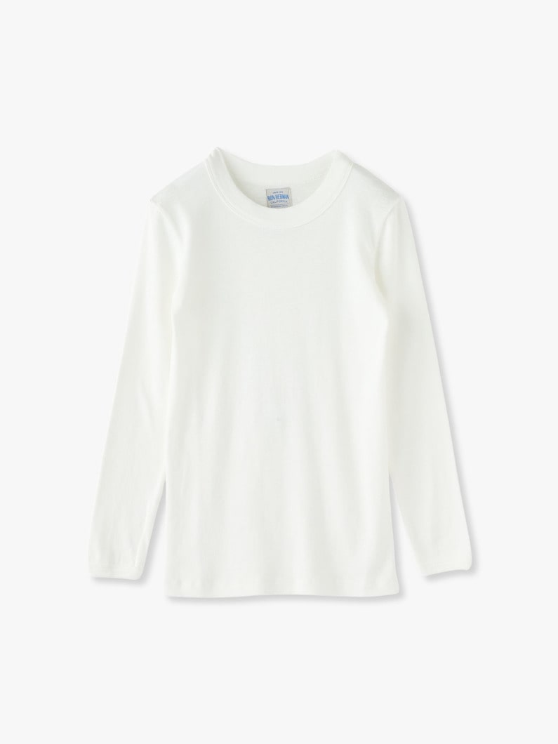スーピマスラブ ロングスリーブティー 詳細画像 white 5