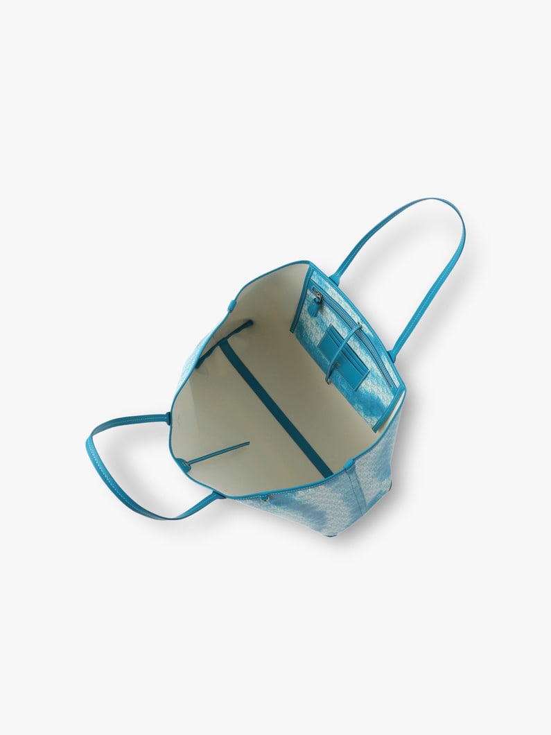 I am a Plastic Tote Bag (Tie Dye) 詳細画像 blue 5