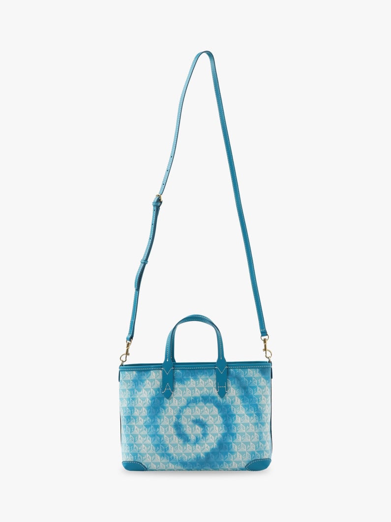 I am a Plastic Tote Bag Extra Small (Tie Dye) 詳細画像 blue 4