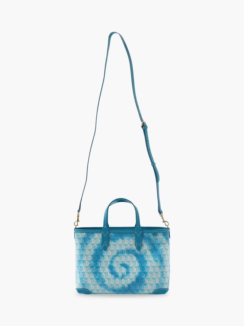 I am a Plastic Tote Bag Extra Small (Tie Dye) 詳細画像 blue 3