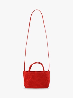 Satin Vicky Bag (small) 詳細画像 red