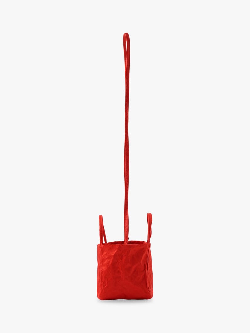 Satin Vicky Bag (small) 詳細画像 red 3
