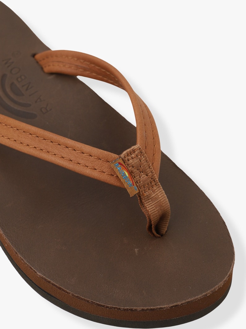 Classic Leather Strap Dark Brown Sandals (women)｜Rainbow Sandals 