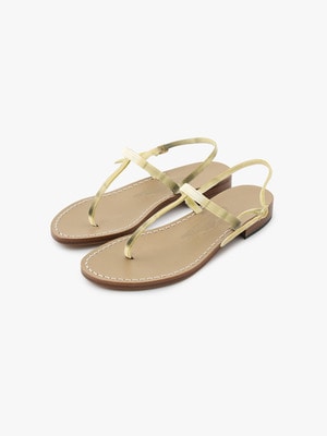 GAIL Leather Sandals (Pre-order) 詳細画像 gold