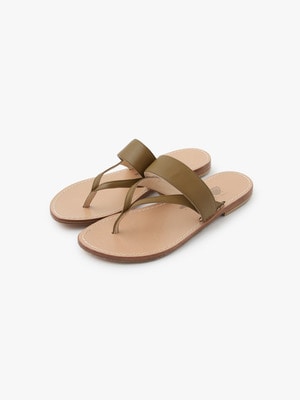 MARILYN Leather Sandals (Pre-order) 詳細画像 light brown