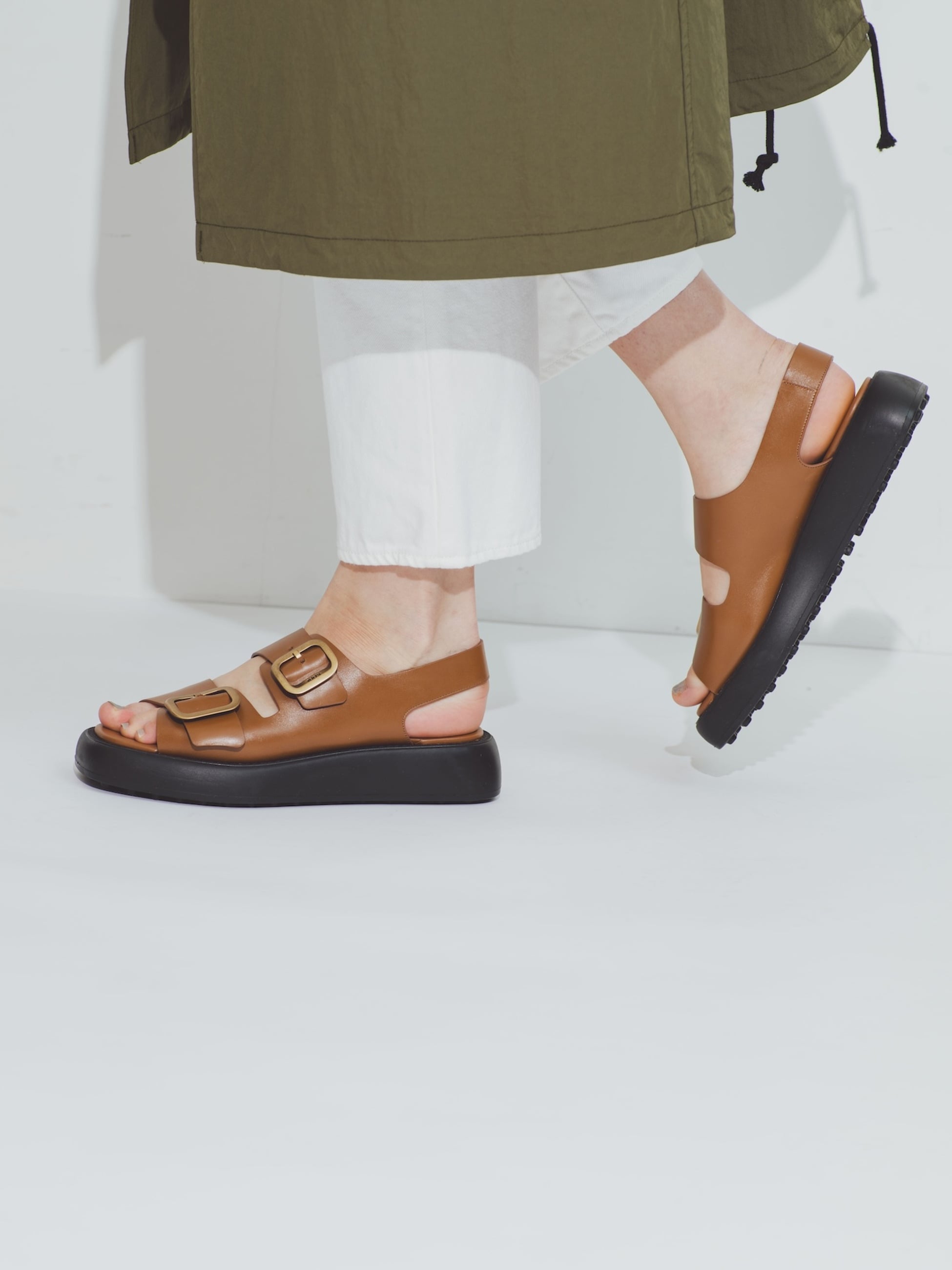 Double Buckle Sandals｜TOD'S(トッズ)｜Ron Herman
