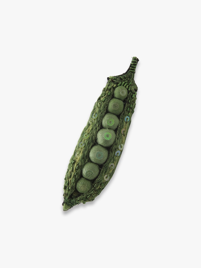 Peas Brooch 詳細画像 green 1