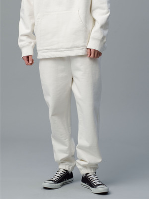 USA Cotton Sweat Pants 詳細画像 white