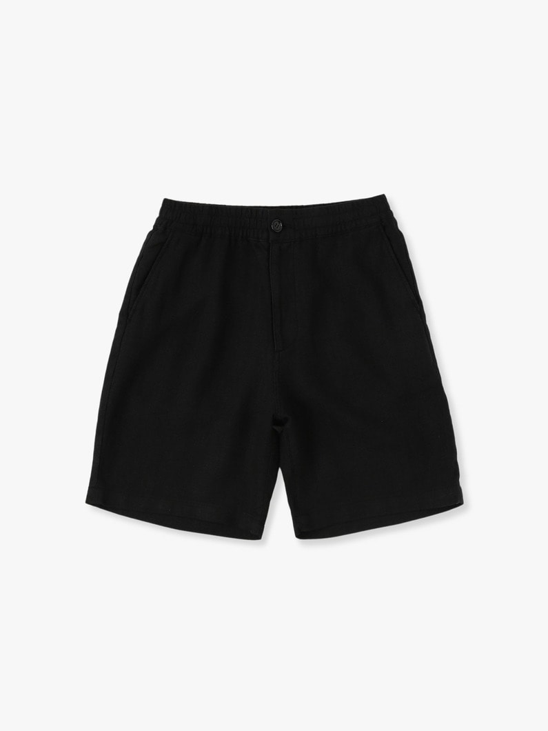Safilin Linen Easy Shorts 詳細画像 black 3