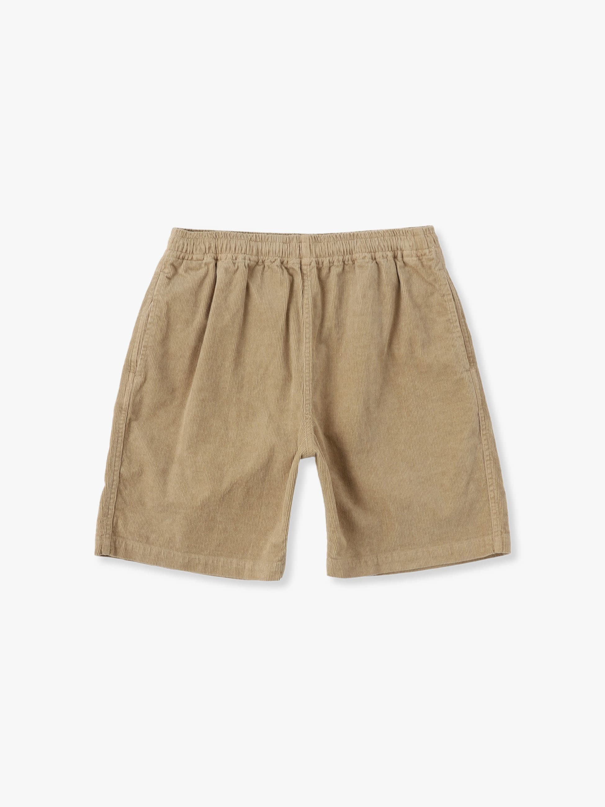 Cotton Linen Corduroy Easy Shorts - ショートパンツ