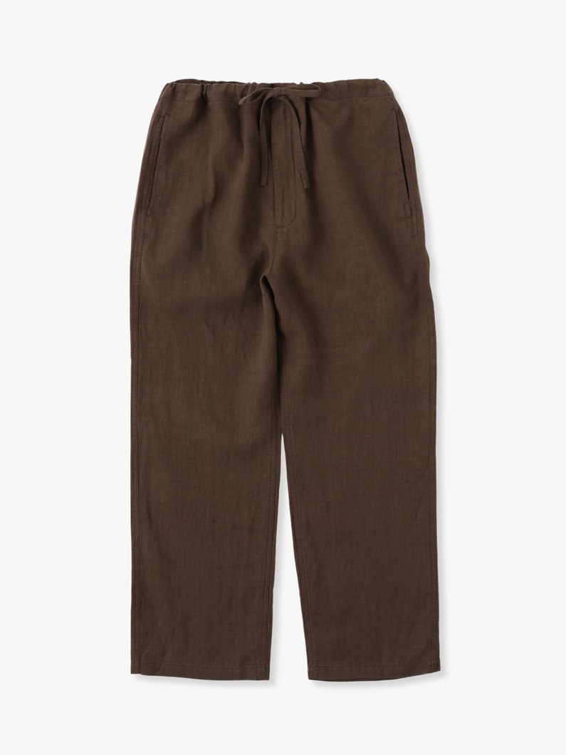 Linen Easy Pants 詳細画像 brown 3