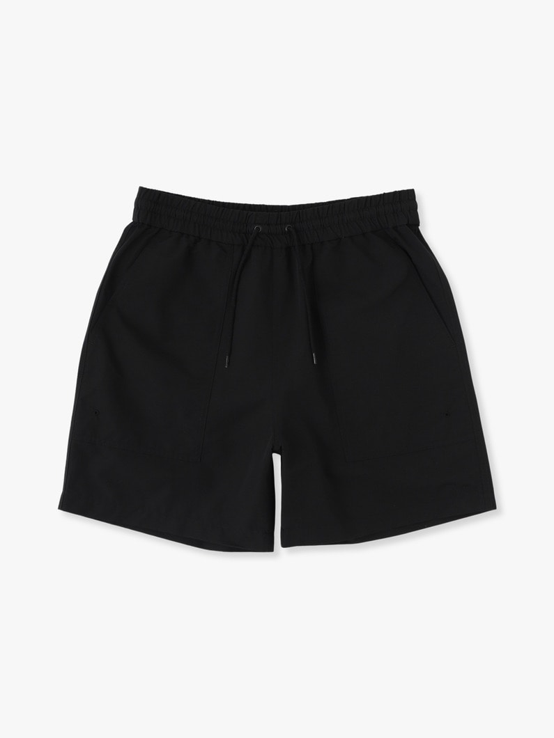 Cotton Nylon Shorts 詳細画像 black 1