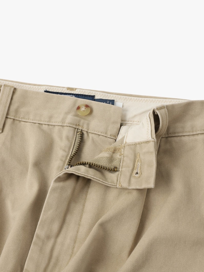 Cormac Pleated Shorts 詳細画像 beige 5