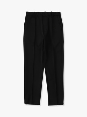 Double Knit Relaxed Fit Pants 詳細画像 black
