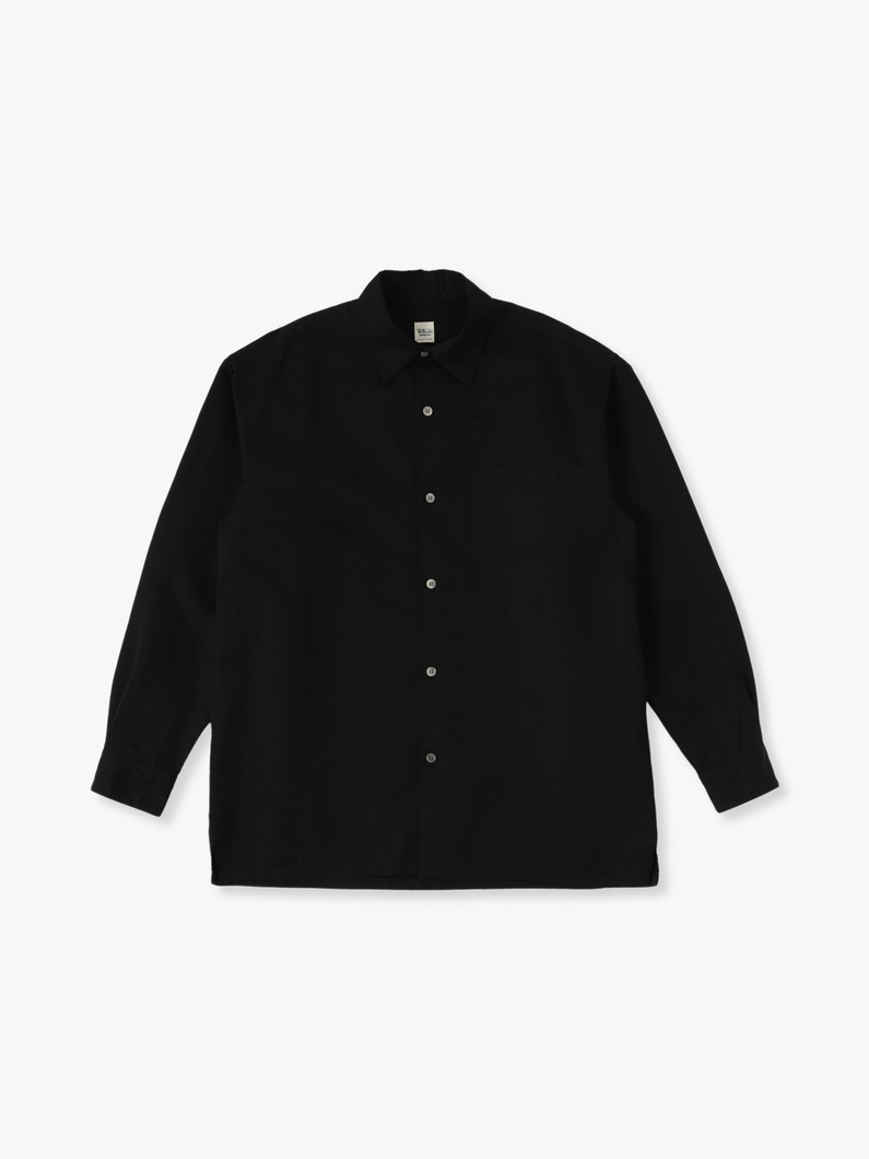 Regular Collar Shirt 詳細画像 black 1
