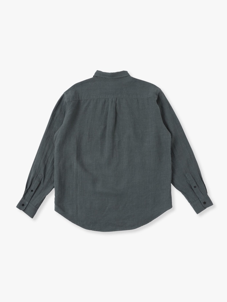 Linen Shirt 詳細画像 gray 3