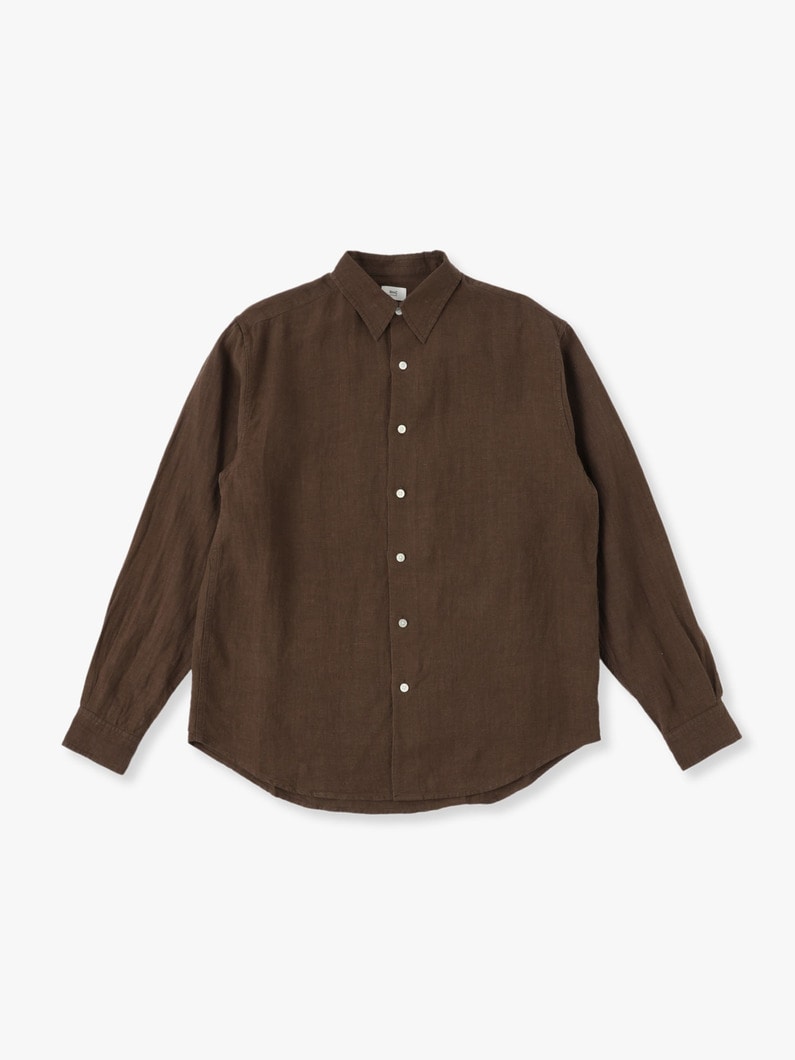 Linen Shirt 詳細画像 brown 2