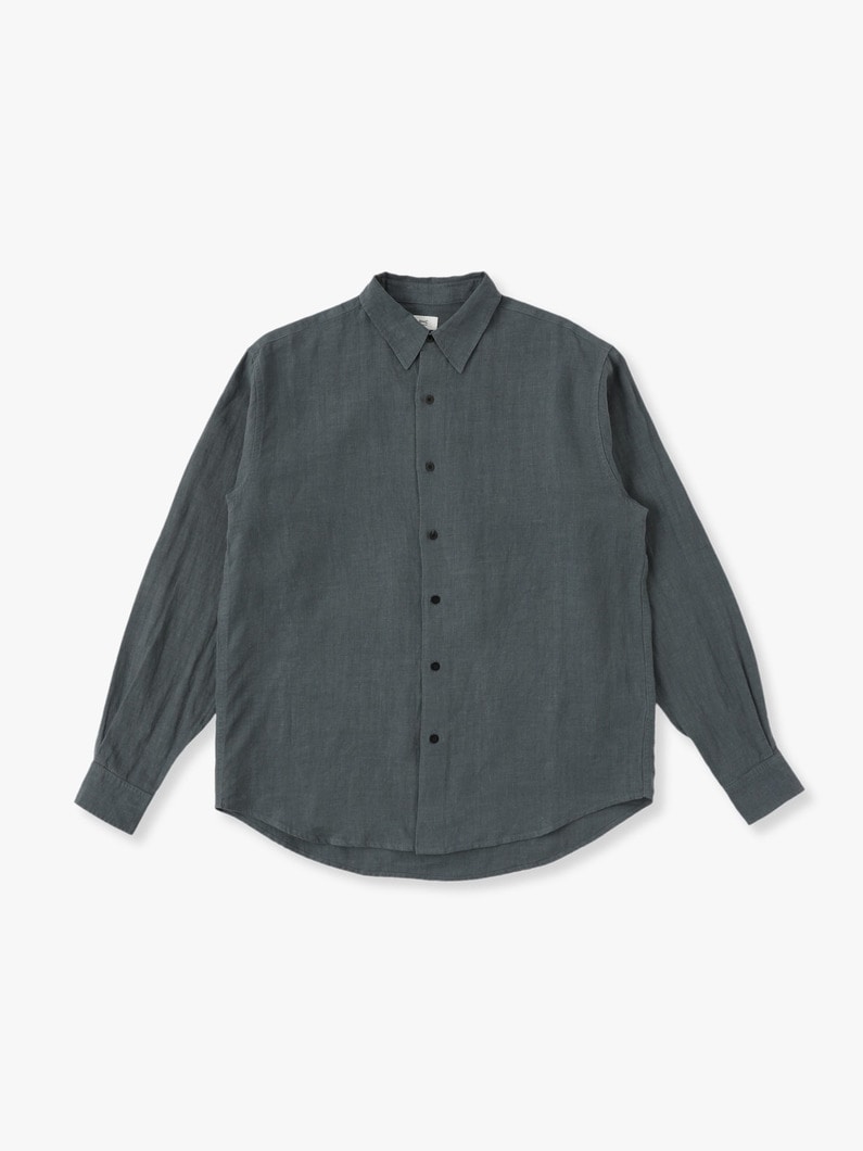 Linen Shirt 詳細画像 gray 2