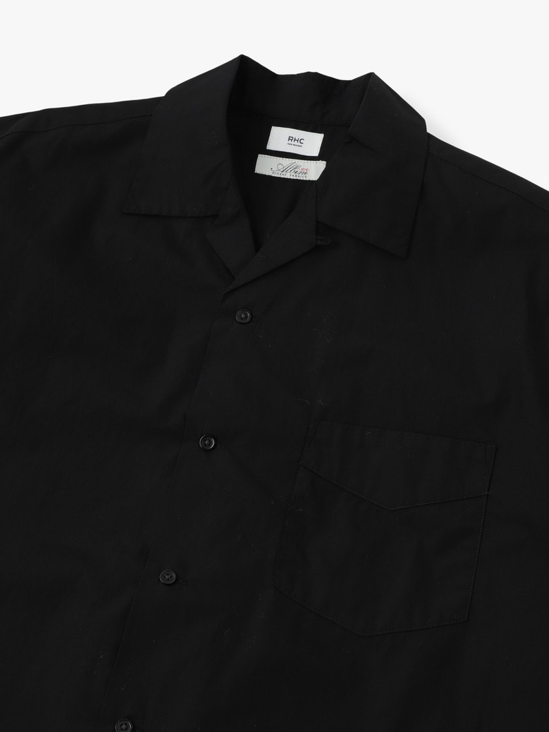 Albini Short Sleeve Shirt 詳細画像 black 4