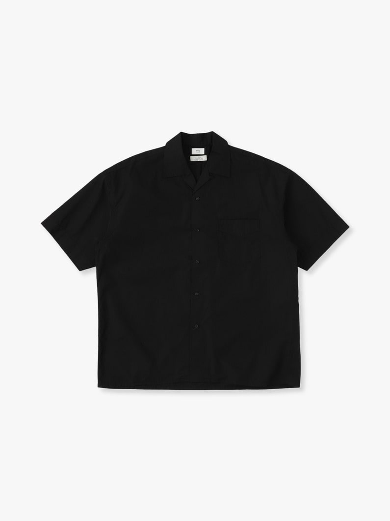 Albini Short Sleeve Shirt 詳細画像 black 2