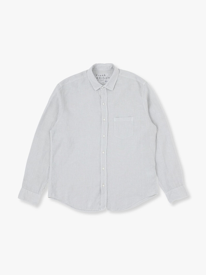 LUKE Linen Shirt 詳細画像 light gray 2
