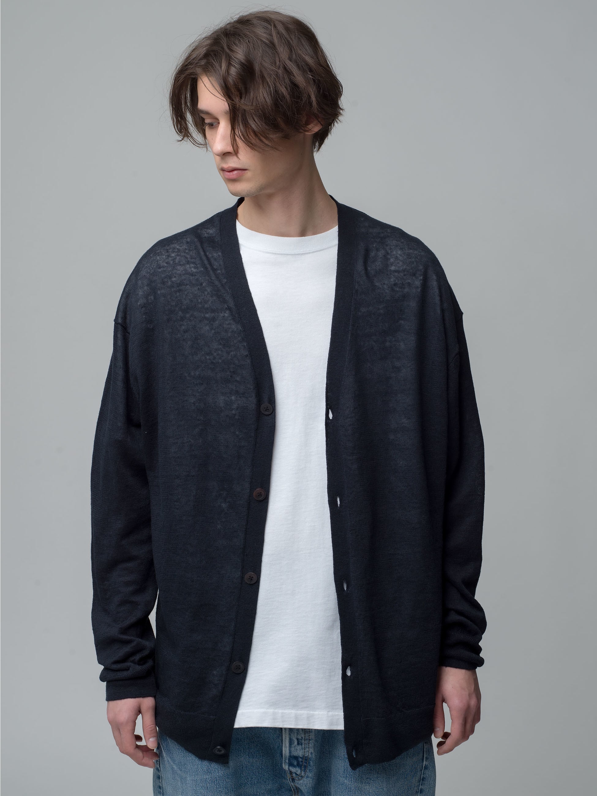 2022SS完売アイテム ロンハーマン Linen Knit Cardigan-