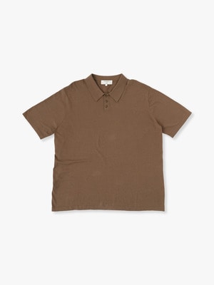 Jersey Polo Shirt 詳細画像 brown
