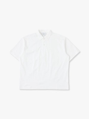 Heavy Cotton Polo Shirt 詳細画像 white