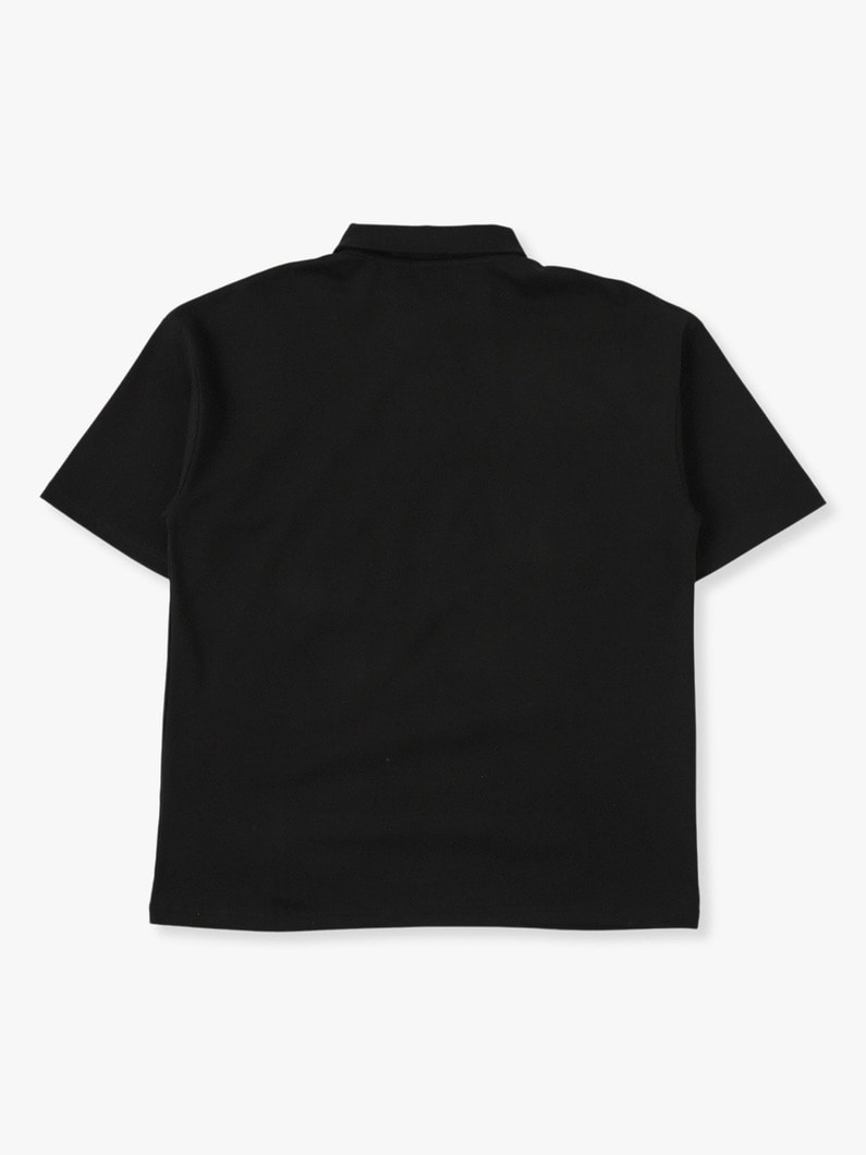 Supima Smooth Big Polo Shirt 詳細画像 black 2